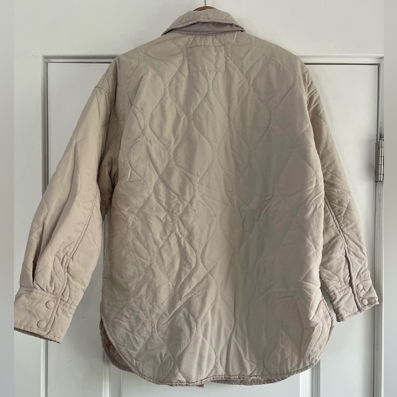Ashley 26 International Quilted Beige Jacket - M - Picture 4 of 4